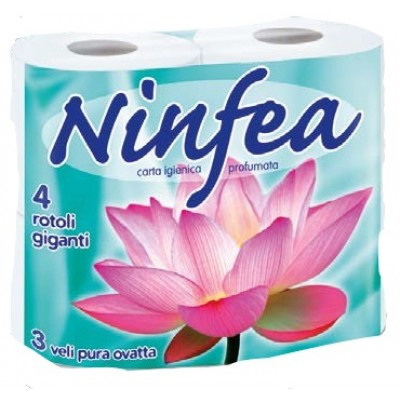 WC-Papier Ninfea 4R 3V 